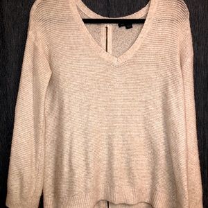 American Eagle Zipper-Back Sweater